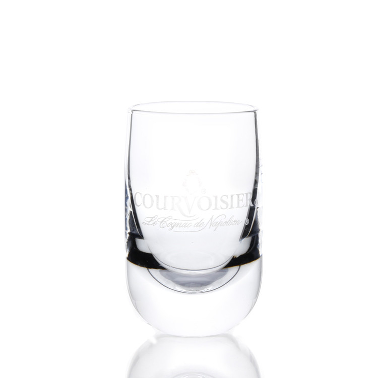 Clear Food Safe Mini Wine Shot Glasses Unique Desig 1.7oz 40ml