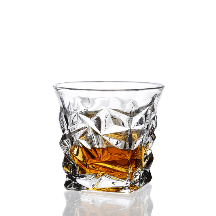 185ml Old Fashion Glass Highball Tumblers Whisky Hand Made For Home