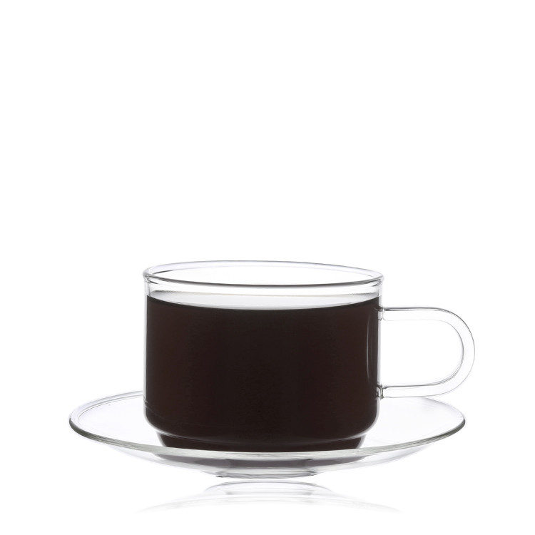 Double Wall Insulated Glass Mugs 214ML For Cappuccino Espresso